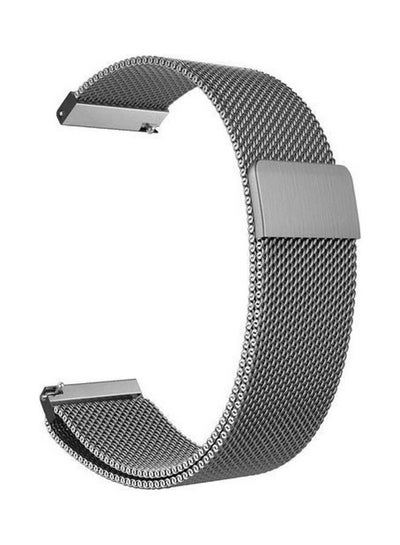 اشتري Stainless Steel Metal Strap Bands 22mm For Samsung Galaxy Watch 3 45MM Silver في مصر