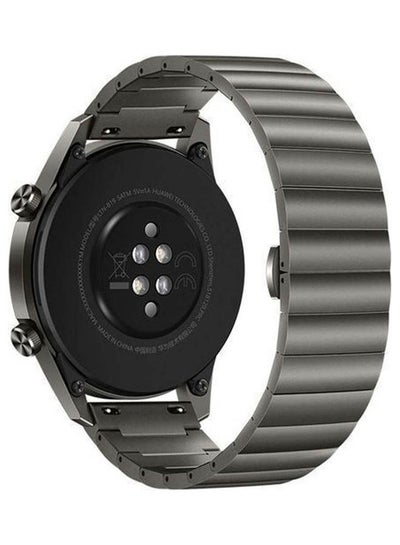 Buy Replacement Metal Stainless Ceramic Steel Strap 22Mm For Samsung Galaxy Watch 46Mm Black in Egypt