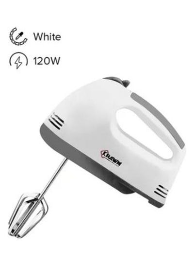 Buy 7-Speed Hand Mixer 1.0 L 120.0 W KW-49001 White in UAE