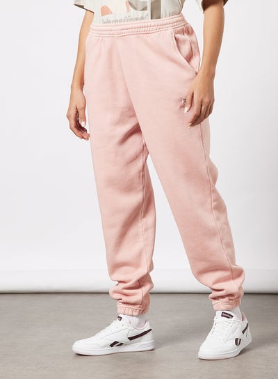 Buy Classics Natural Dye Fleece Joggers Pink in UAE