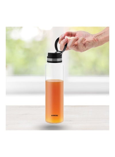 Neo Borosilicate Glass Bottle - Silver Lid, MyBorosil