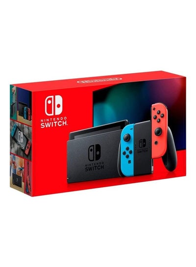 Buy Switch Console (Extended Battery) with Neon Blue and Red Joy‑Con (UAE Version) in UAE