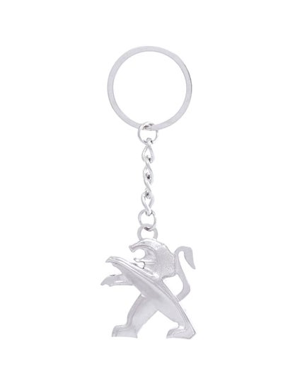 Buy Zinc Peugeot Emblem Keychain in Saudi Arabia