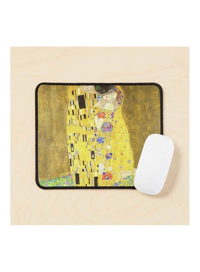 Buy Gustav Klimt S Kiss Mouse Pad Multicolour in Egypt