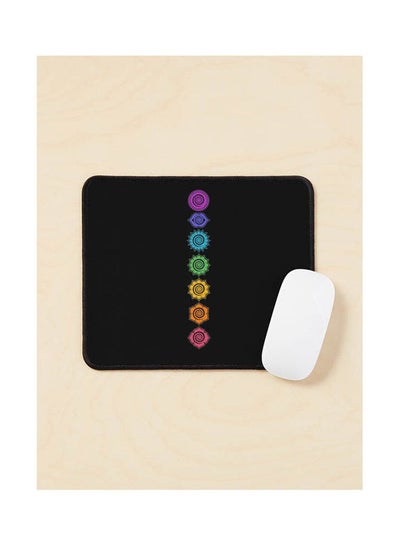 اشتري 7 Chakras Cosmic Energy Centers Mouse Pad Multicolour في مصر