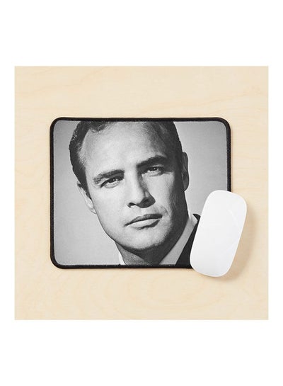 اشتري Marlon Brando Bw Vintage D65 Mouse Pad Multicolour في مصر