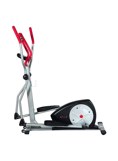 Buy SET-43 Elliptical Cross Trainer Machine for Home Gym with 9 kgs Two Way Inner Electromagnetic Control Flywheel 146x67x158cm in UAE