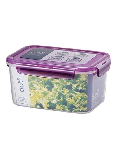 Buy Rectangular Container Purple 1.5Liters in Egypt