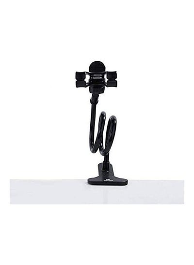 Buy Detachable 360 Rotation Flexible Long Arm Mobile Phone Stand Lazy People Bed Desktop Table Mount Holder For Iphone Black in Egypt