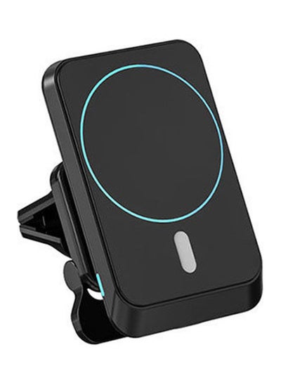 اشتري Wireless Magnetic Car Charger 15W Fast Charging Compatible Iphone 12, Iphone 12 Pro And Iphone 12 Pro Max Black في مصر