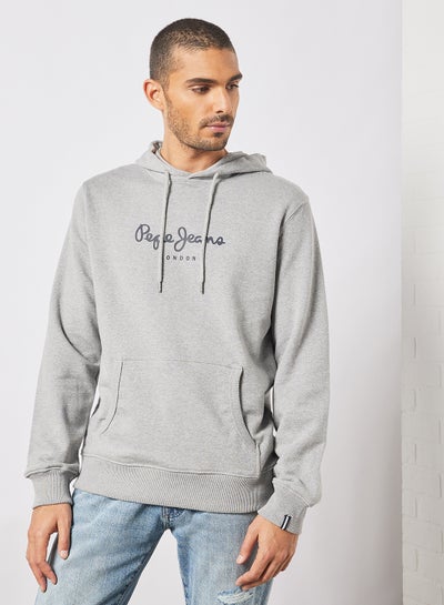 Buy Dariel Logo Hoodie Grey in Saudi Arabia