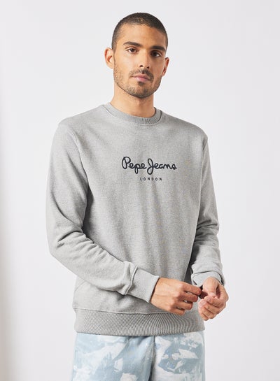 Buy Dylan Logo Sweatshirt Grey in UAE