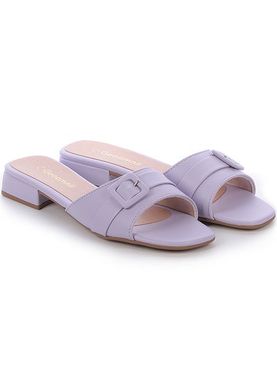 Buy Isla Dyed Heeled Sandals Mauve in Saudi Arabia