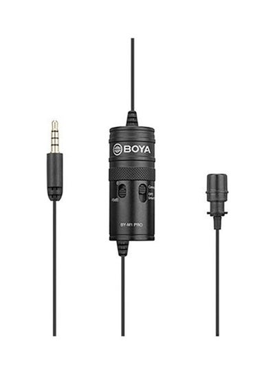 Buy Pro Universal Lavalier Microphone BY-M1-PRO--Black Black in Egypt