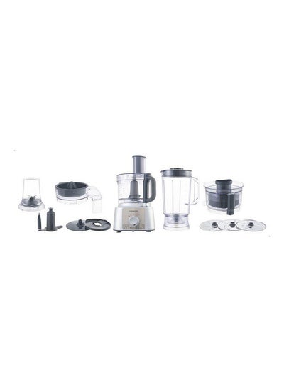 Buy Food Processor 2.1 L 1000.0 W Fdp65.880Si Grey in Egypt