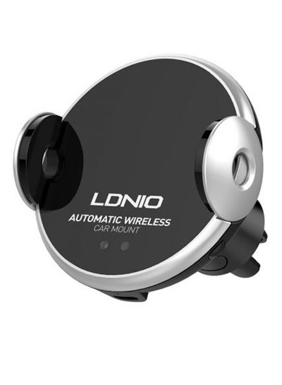 Buy 10W Fast Wireless Charging Automatic Car Mount Ma02 Arrival Black in Egypt