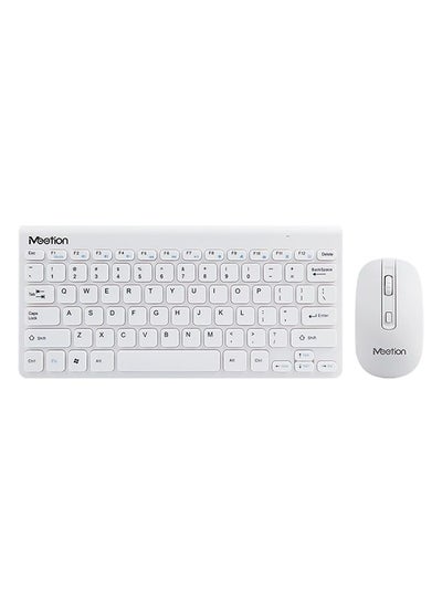 Buy 2.4G Wireless Mini Combo White in UAE