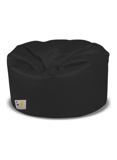 Buy Ultra-Soft Bean Bag Relaxing Chair Black 80 x 35 x 80cm in Saudi Arabia