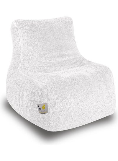 اشتري Ultra-Soft Bean Bag Relaxing Chair White 85 x 35 x 65سم في السعودية