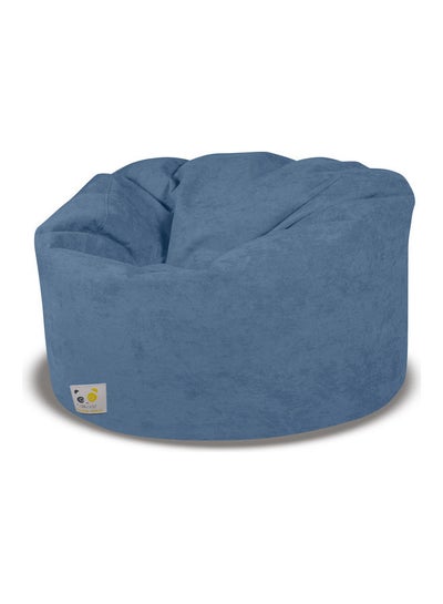 اشتري Ultra-Soft Bean Bag Relaxing Chair Blue 80 x 35 x 80cm في السعودية