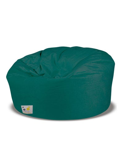 Buy Ultra-Soft Bean Bag Relaxing Chair Green 120 x 35 x 120cm in Saudi Arabia