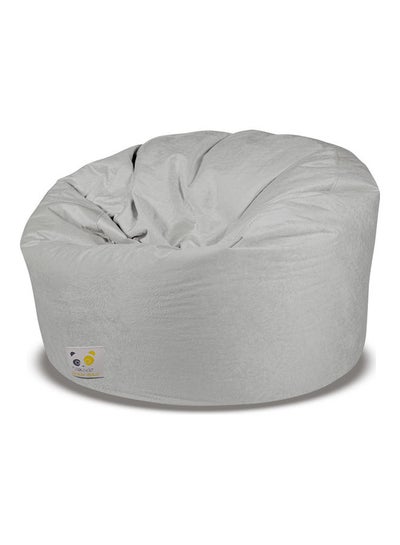 اشتري Ultra-Soft Bean Bag Relaxing Chair Grey 80 x 35 x 80سم في السعودية