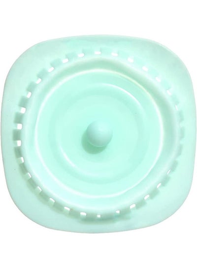 Buy Silicon Circular Foldable Pelvis Strainer Baby Blue in Egypt