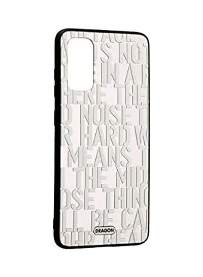 اشتري Mirror Back Cover Hard Slim Creative Case Lyrics Desing For Samsung Galaxy S11E-S20 Multicolour في مصر