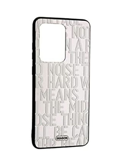 Buy Mirror Back Cover Hard Slim Creative Case Lyrics Desing For Samsung Galaxy S11-S20 Plus Multicolour in Egypt