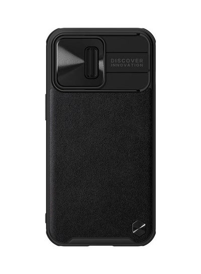 Buy CamShield Leather Case For Iphone 13 Pro Black in Egypt