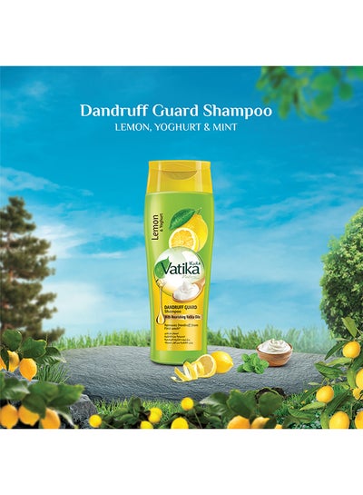 Buy Dandruff Guard Shampoo Enriched With Lemon And Yoghurt 400ml in Saudi Arabia