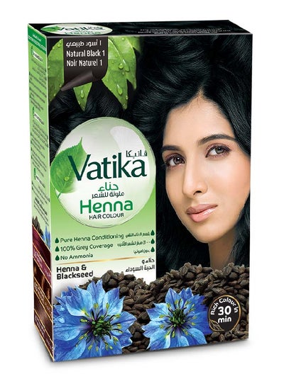 Buy Natural Henna Hair Color Black in UAE