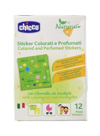 Buy Colored and Perfumed Stickers 12 Pcs in UAE