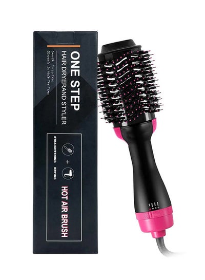 Buy Hair Dryer Styler Pink/Black in Saudi Arabia