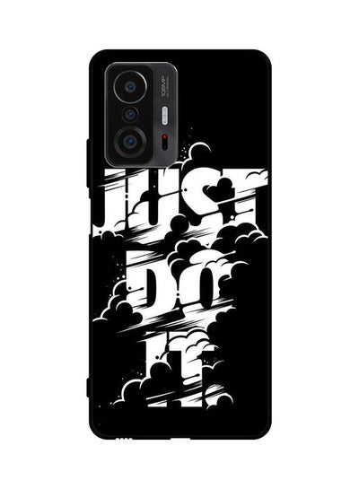 Buy Protective Case Cover For Xiaomi 11T Just Do It B&W in Saudi Arabia