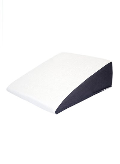 Buy Cool Gel Wedge Pillow Memory Foam White 60x60x20cm in UAE