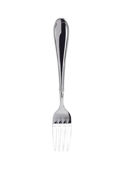 Buy 3-Piece Table Fork Set Stainless Steel Silver in UAE