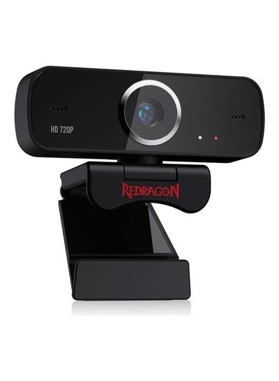 Buy Gw600 Fobos [720P] Webcam With Built-In Dual Microphone 360-Degree Rotation - 2.0 Usb Skype Computer Web Camera Black in Egypt