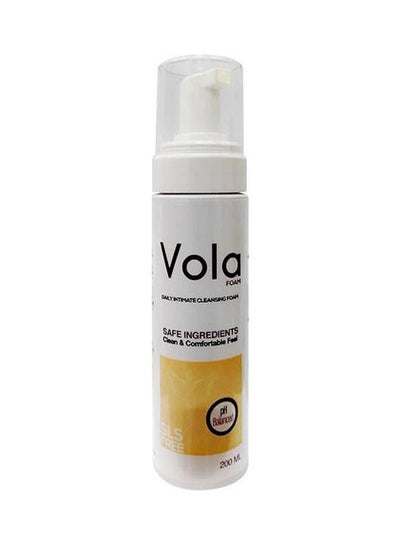 Buy Cleansing Foam Vola Foam Safe Ingredients White 200ml in Egypt