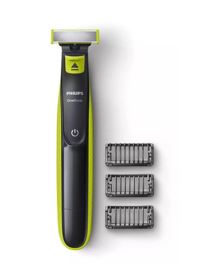Buy Oneblade Hybrid Electric Trimmer And Shaver Green/Black-Qp2520/20 Green/Black 18 x 20.5 x 6cm in UAE
