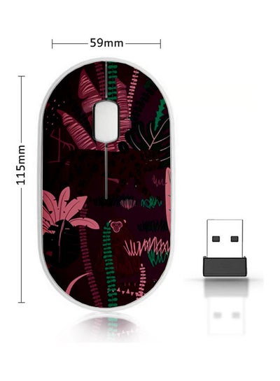 اشتري Wireless Mouse - Jungle Art متعدد الألوان في السعودية