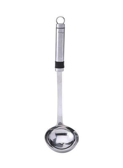 Buy Eco Soup Ladle With Rubber Grip Silver in UAE