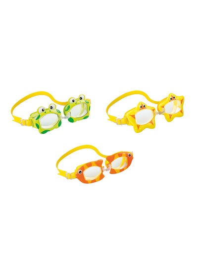 Buy 1-Piece Fun Goggles Assorted - Color May Vary 7.9x1.5x5.87cm in UAE