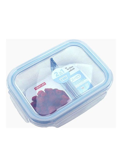 Buy Glass Food Container Multicolor 580ml in Egypt