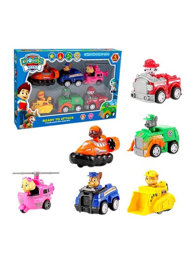 paw patrol figure set 6 piece