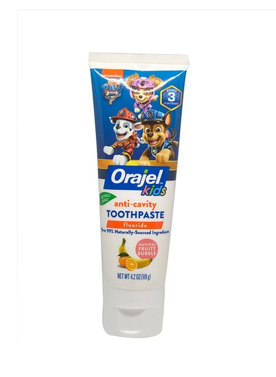 Buy Bubble Berry Paw Patrol Anti Cavity Fluoride Toothpaste 119grams in UAE