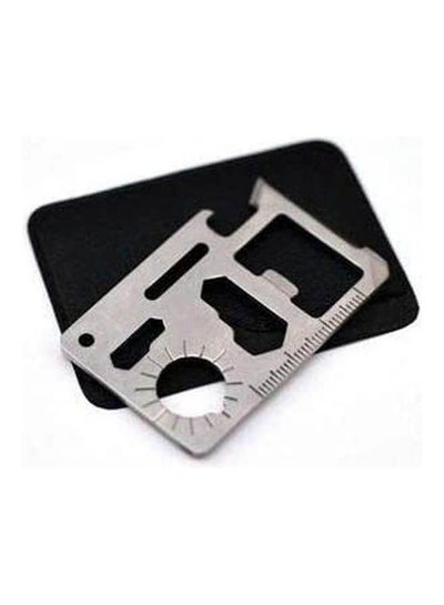 Buy 11 in 1 Multi Function Mini Card Stainless Steel Opener Ruler Knife Saw Wrench in Egypt