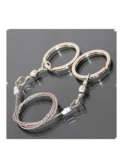 اشتري Arrival 1 Pcs High Quality Stainless Steel Wire Saw Outdoor Practical Emergency Survival Gear Tools في مصر