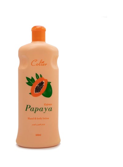 Buy Papaya Hand And Body Whitening Lotion Orange 600ml in Saudi Arabia