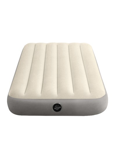 Buy 10" Inch Twin Dura-Beam Single-High Airbed Combination Beige/Grey in UAE